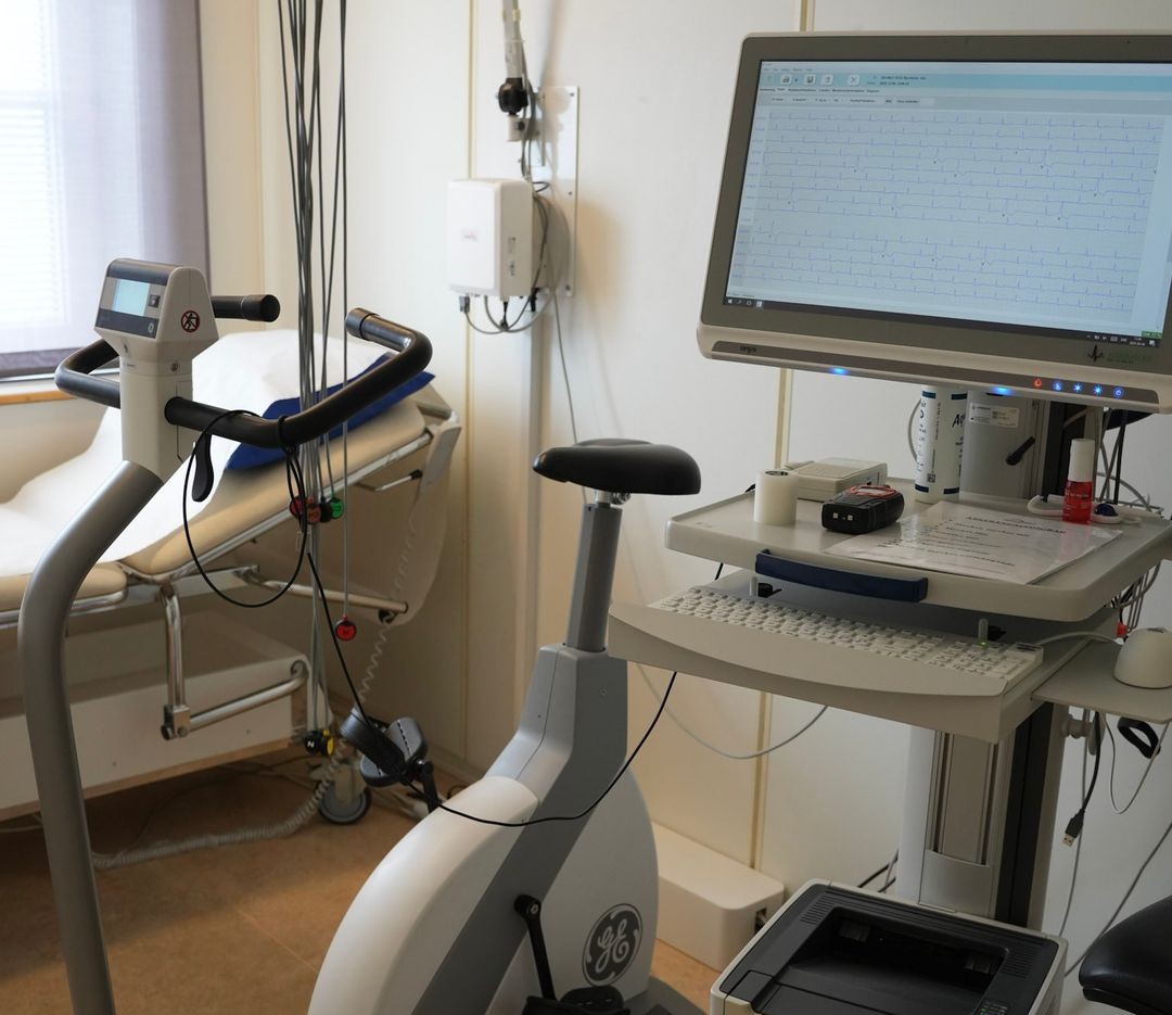 Arbets-EKG på GlobenHeart i Stockholm – undersökning vid trötthet och minskad ork