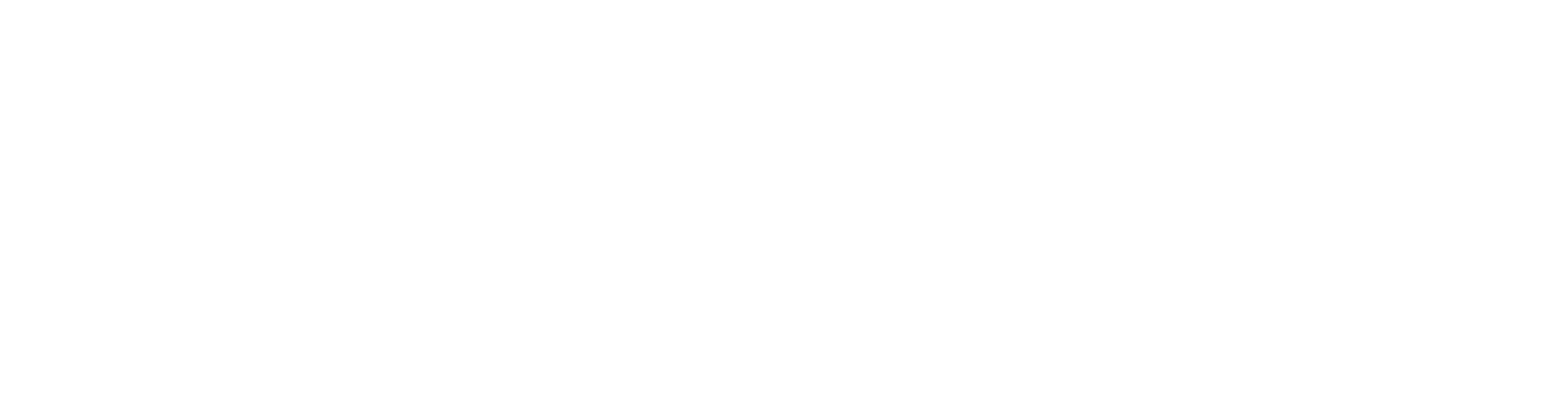 Vit logotyp med tre vertikala streck och texten På uppdrag av Region Stockholm.